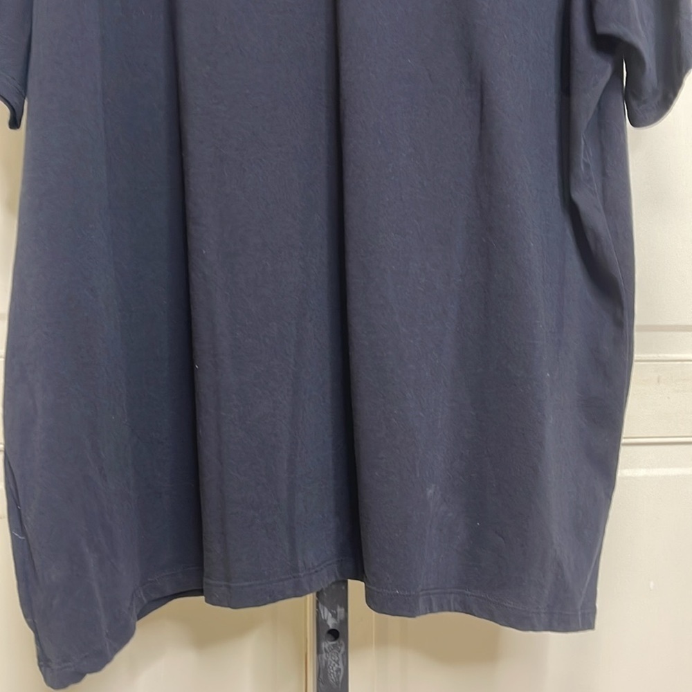 Nike Dri-FIT Men's Fitness T-Shirt Black Heather Logo Pattern Size 4XL - Picture 7 of 10